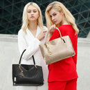 BOLSA BUCKET EM COURO ELEGANCE