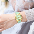 CURREN Women Watch for Nurse Easy to Read Dial Wristwatches Silicone Band Watches Second Hand and 24 Hour Nurse Watches