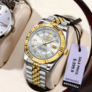 Relógio Masculino Auron Steel Flow POEDAGAR Classic Luxury