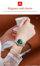 Relógio Feminino OLEVS Aurum 30 – Elegância Profissional