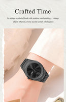 POEDAGAR Relógio Feminino Elegante Design Exclusivo