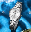 CURREN Relógio Feminino Elegante Minimalista