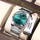Relógio Masculino Nova Steel Minimal POEDAGAR Luxo