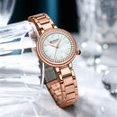 CURREN Relógio Feminino Luxo Minimalista