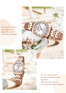CURREN Relógio Feminino Elegance Premium