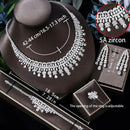 CONJUNTO DE JOIAS NOIVA LUXE ZIRCÔNIA