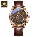 Relógio OLEVS — UrbanChrono LeatherSport
