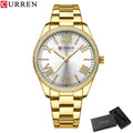 Relógio Feminino Curren Fashion Casual LUXO