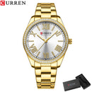 Relógio Feminino Curren Fashion Casual LUXO
