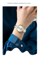 CURREN Relógio Feminino Elegante Minimalista