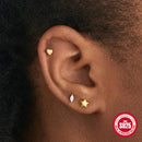 CONJUNTO DE BRINCOS STAR LUXE   (3 PEÇAS)