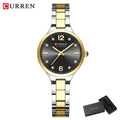 CURREN Relógio Feminino Elegante Minimalista