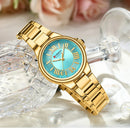 CURREN Relógio Feminino Elegante Luminoso
