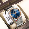 Relógio Masculino Nova Steel Minimal POEDAGAR Luxo