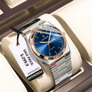 Relógio Masculino Nova Steel Minimal POEDAGAR Luxo