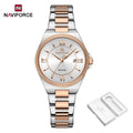 NAVIFORCE Relógio Feminino Fashion Casual
