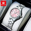 OLEVS Relógio Feminino Elegante Luminoso com Calendário