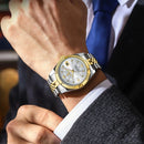 Relógio Masculino Auron Steel Flow POEDAGAR Classic Luxury