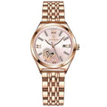 POEDAGAR Relógio Feminino Elegante Minimalista