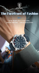 Relógio Masculino Atlas Horizon Casual - POEDAGAR Original LUXO