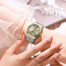 POEDAGAR Luxury Original Ladies Watch Luminous Waterproof Week Date Woman Wristwatch Stainless Steel Women Quartz Watches Female