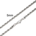 COLAR CORRENTE TORCIDA INOX PRIME