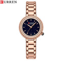 CURREN Relógio Feminino Luxo Minimalista