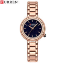 CURREN Relógio Feminino Luxo Minimalista