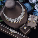 CONJUNTO DE JOIAS NOIVA LUXE ZIRCÔNIA