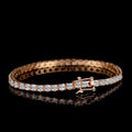 BRACELETE CUFF EM PLATINA COM DIAMANTES – LUXE ETERNAL  OURO