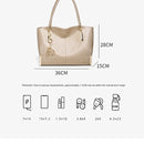 BOLSA BUCKET EM COURO ELEGANCE