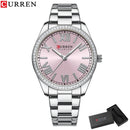 Relógio Feminino Curren Fashion Casual LUXO