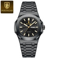 POEDAGAR Relógio Masculino Quadrado Premium