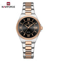 NAVIFORCE Relógio Feminino Fashion Casual
