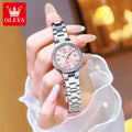 OLEVS Relógio Feminino Elegante Luminoso com Calendário