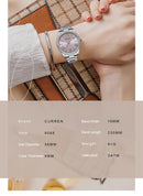 Relógio Feminino Curren Fashion Casual LUXO