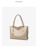 BOLSA BUCKET EM COURO ELEGANCE