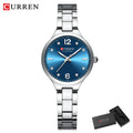 CURREN Relógio Feminino Elegante Minimalista