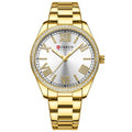 Relógio Feminino Curren Fashion Casual LUXO