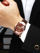 Relógio Masculino e Feminino ORUSS Atlas 37 – Elegância Moderna