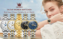 OLEVS Relógio Feminino Luxo Esportivo Elegante