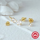 CONJUNTO DE BRINCOS STAR LUXE   (3 PEÇAS)