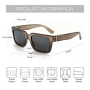 Óculos de Sol Polarizado ZENOTTIC Urban Drive Rectangle UV400
