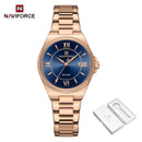NAVIFORCE Relógio Feminino Fashion Casual