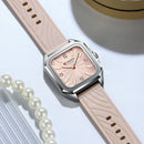 CURREN Women Watch for Nurse Easy to Read Dial Wristwatches Silicone Band Watches Second Hand and 24 Hour Nurse Watches