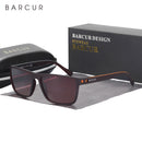 Óculos de Sol Polarizado BARCUR Classic Sport Rectangle UV400