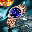 Relógio Feminino Curren Fashion Casual LUXO