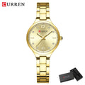 CURREN Relógio Feminino Elegante Minimalista