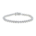 PULSEIRA TENNIS EM ZIRCÔNIA – GOLD CLASSIC