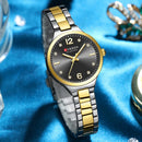 CURREN Relógio Feminino Elegante Minimalista